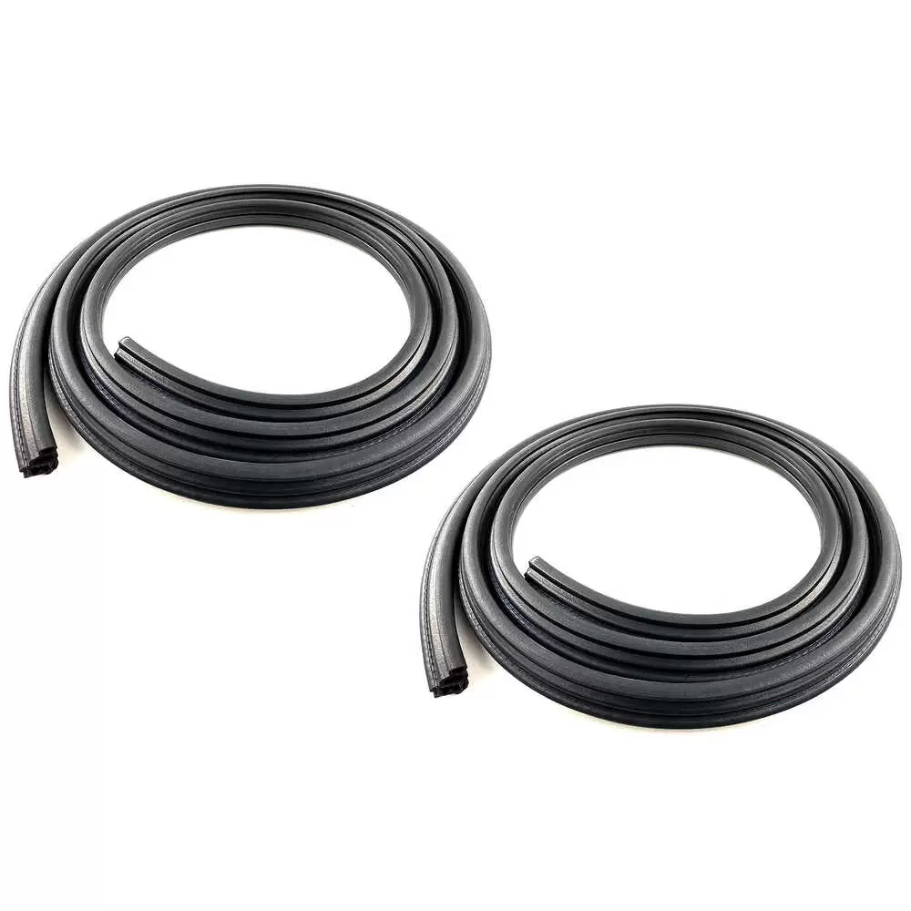2004-2008 Ford F150 Pickup Truck Standard Cab Door Seal On Body Kit - Front - Driver and Passenger Side