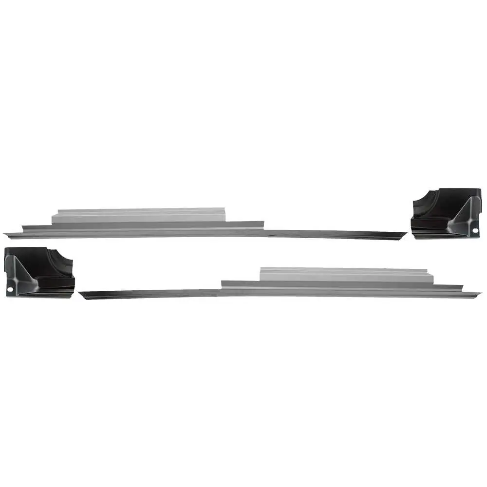 2004-2008 Ford F150 Pickup Truck Super Cab Slip-on Rocker Panel & Cab Corner Kit