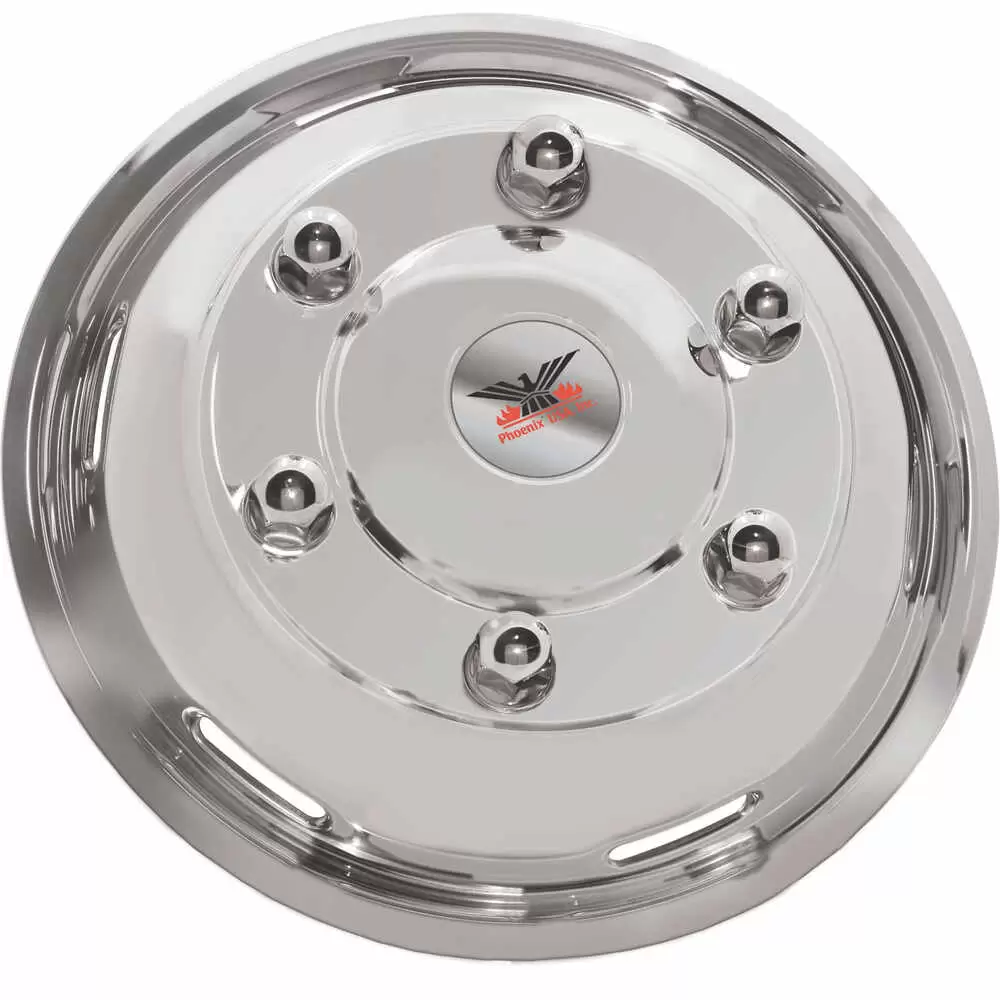 2005-2005 Dodge Sprinter Van Wheel Simulator Set, Stainless Steel DOT Mounting Style