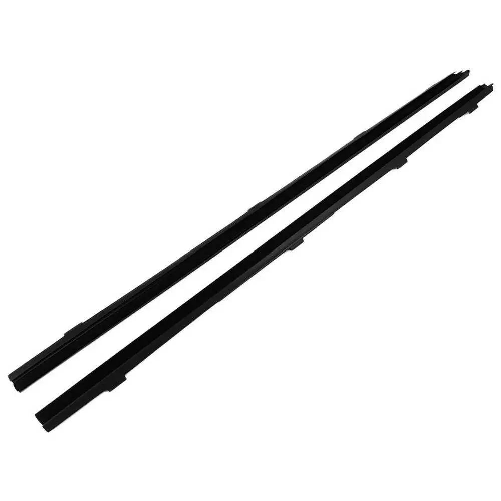 2005-2010 Dodge Ram 3500 Pickup Truck Front Outer Belt Weatherstrip Kit - Fits Driver and Passenger Sides