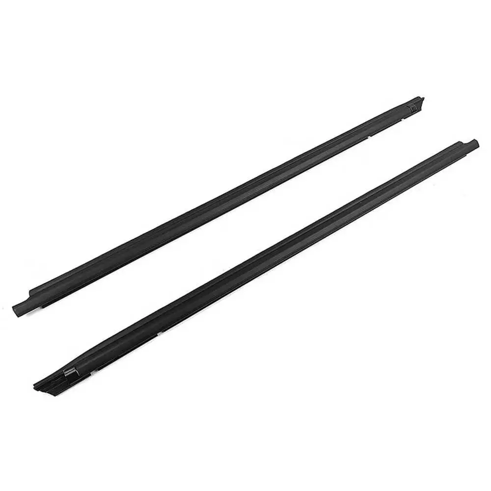 2005-2015 Toyota Tacoma Crew Cab Front Door Outer Belt Weatherstrip Kit, 2 Pieces, Fits Driver and Passenger Side