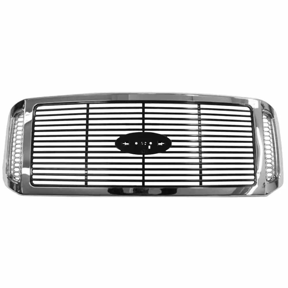 2006-2007 Ford F350 Pickup Chrome Grille -  Billet Style