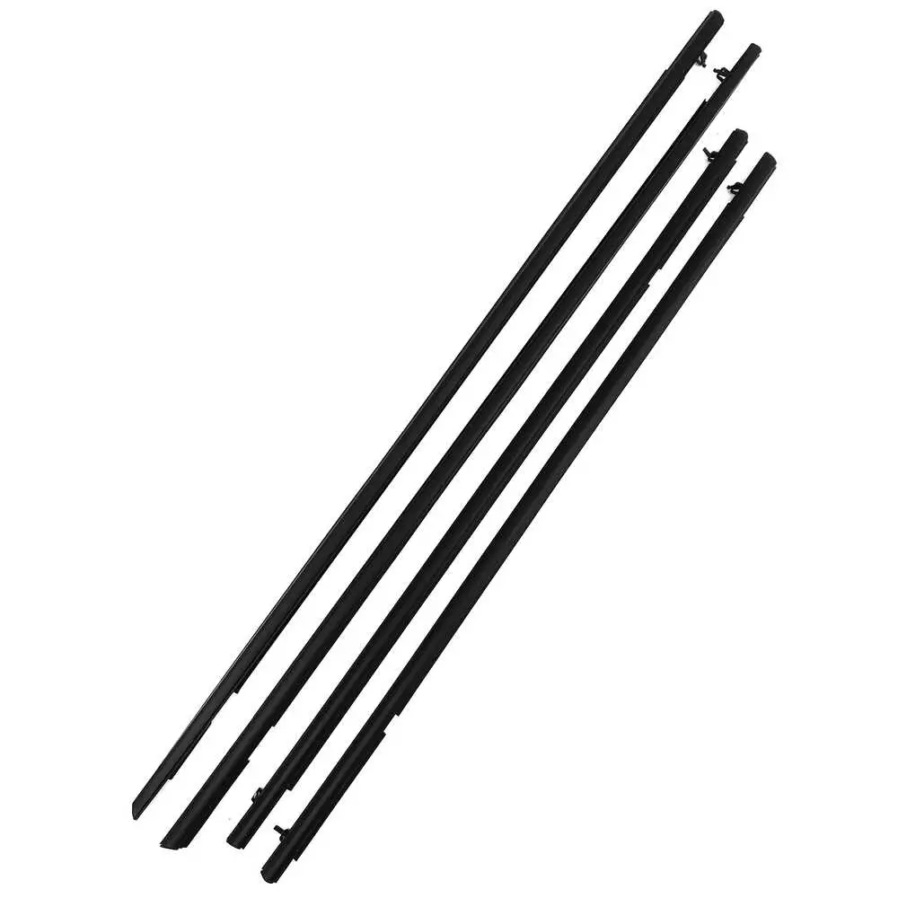 2006-2012 Honda Civic Sedan Outer Belt Weatherstrip Kit, Front & Rear, 4 Pcs