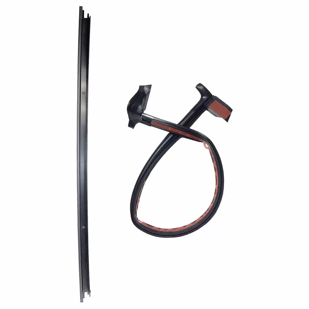 2007-2010 Jeep Wrangler Jk Lifgate Glass  Seal & Plastic Retainer Kit