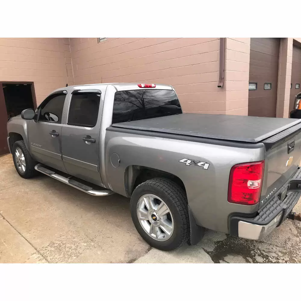 2007-2013 GMC Pickup Sierra Crew Cab Slip-on Rocker Panel - Right Side