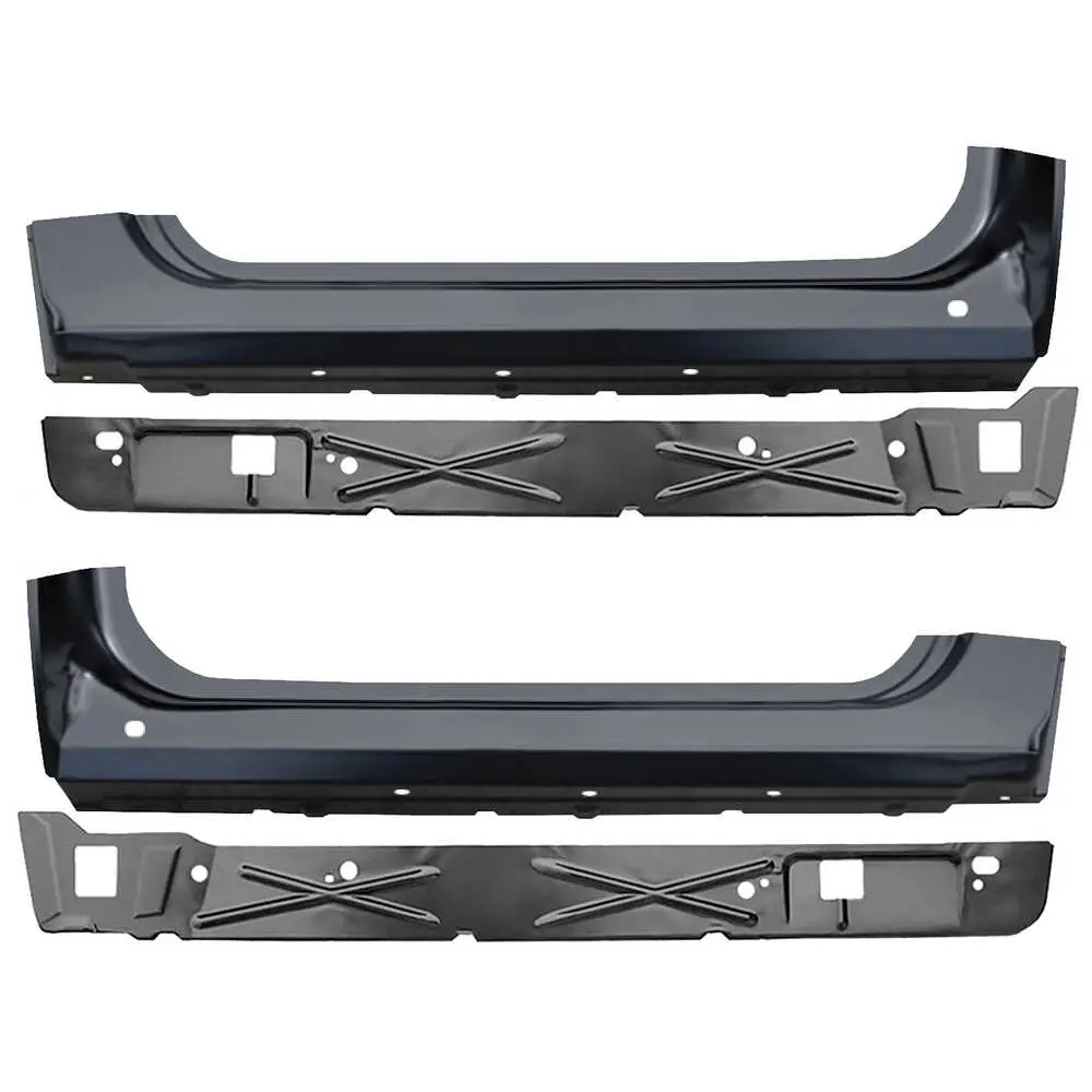 2007-2013 GMC Pickup Sierra Regular Cab OE Style Outer and Inner Rocker Panel Kit