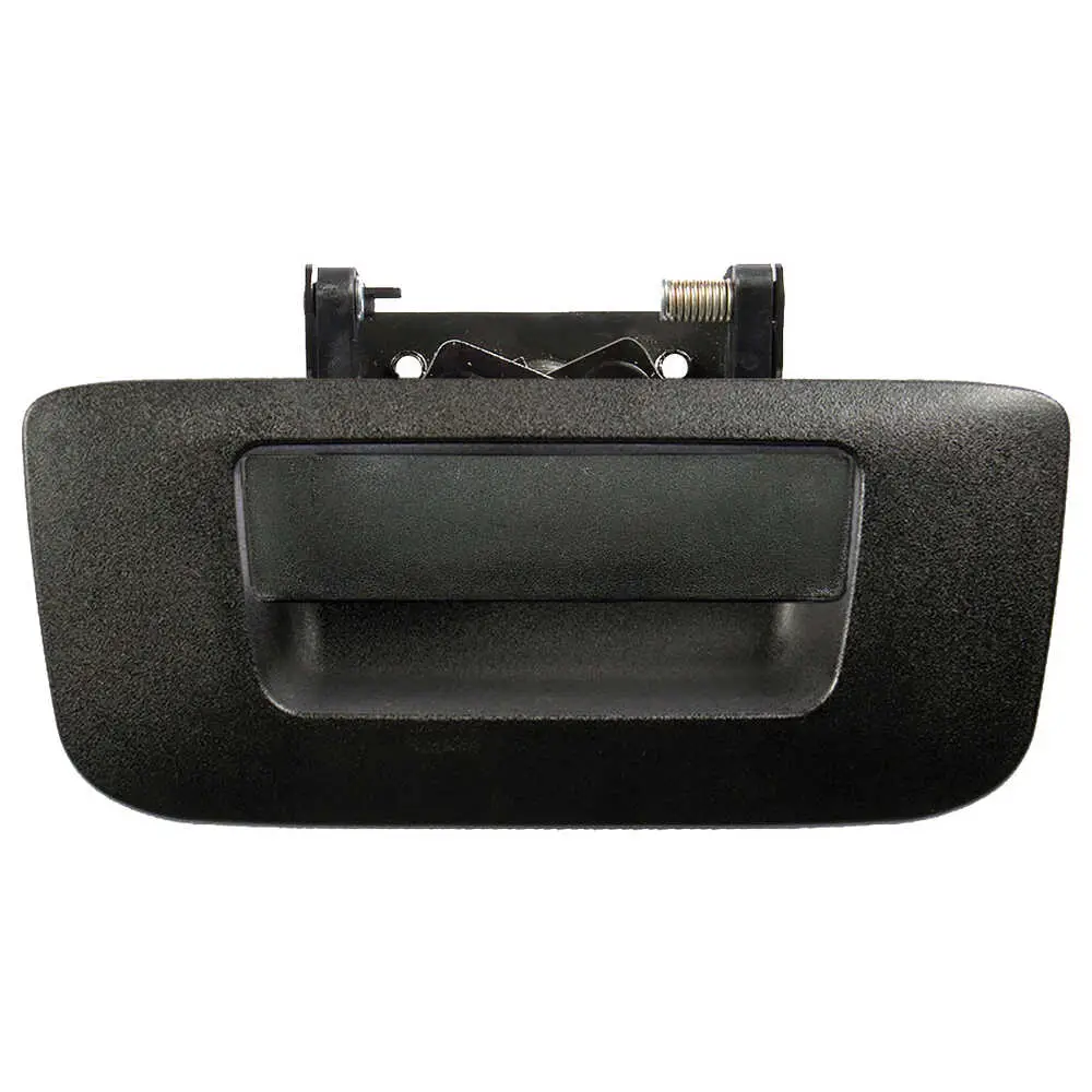 2007-2014 GMC Pickup Sierra 2500/3500 HD Tailgate Handle & Bezel Kit black without Key/Camera Hole 