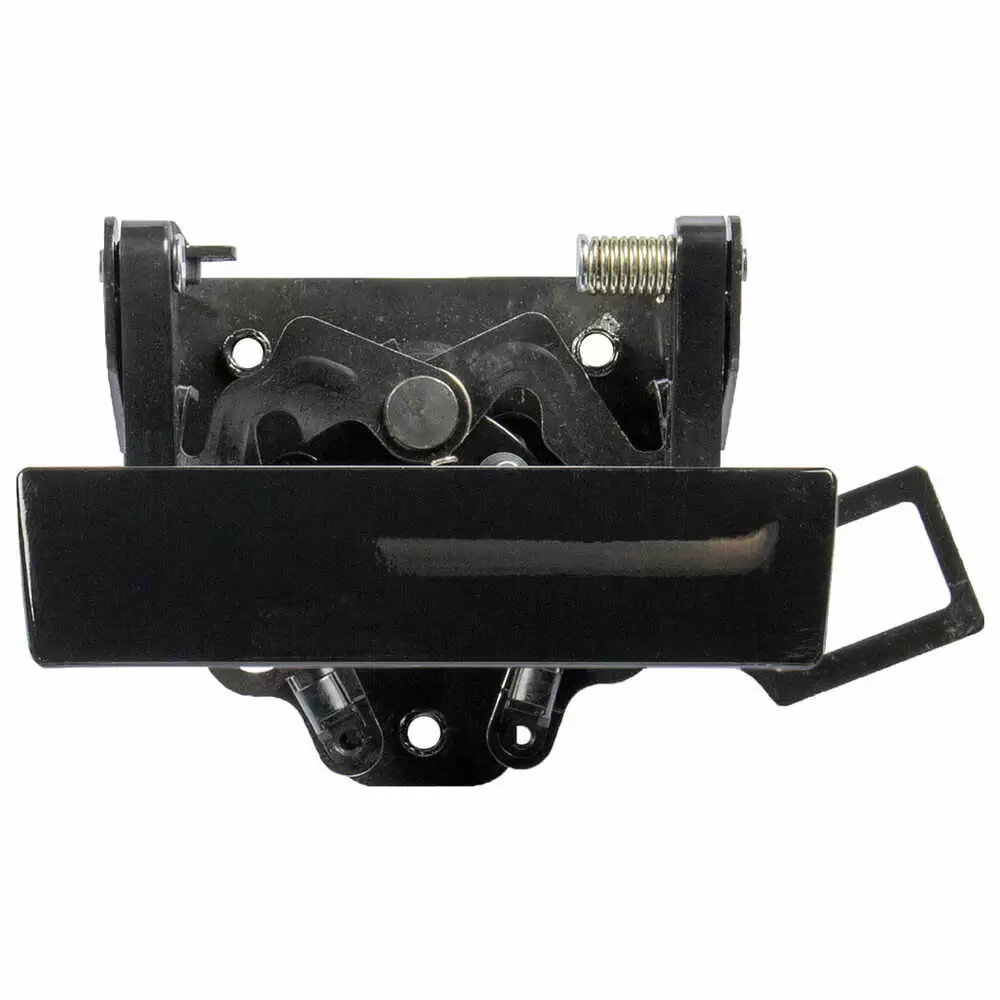 2007-2014 GMC Pickup Sierra 2500/3500 HD Tailgate Handle, Smooth Black, with Locking Gate 0864-407