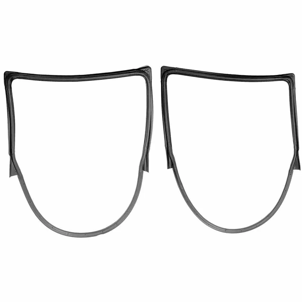 2007-2018 Jeep Wrangler Jk Rear Door Weatherstrip Seal Kit - Pair