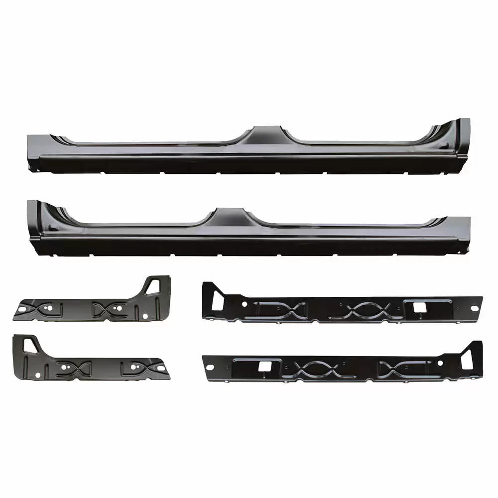 2007 Chevrolet Pickup 2007 Classic Crew Cab OE Style Inner and Outer Rocker Panel Kit 
