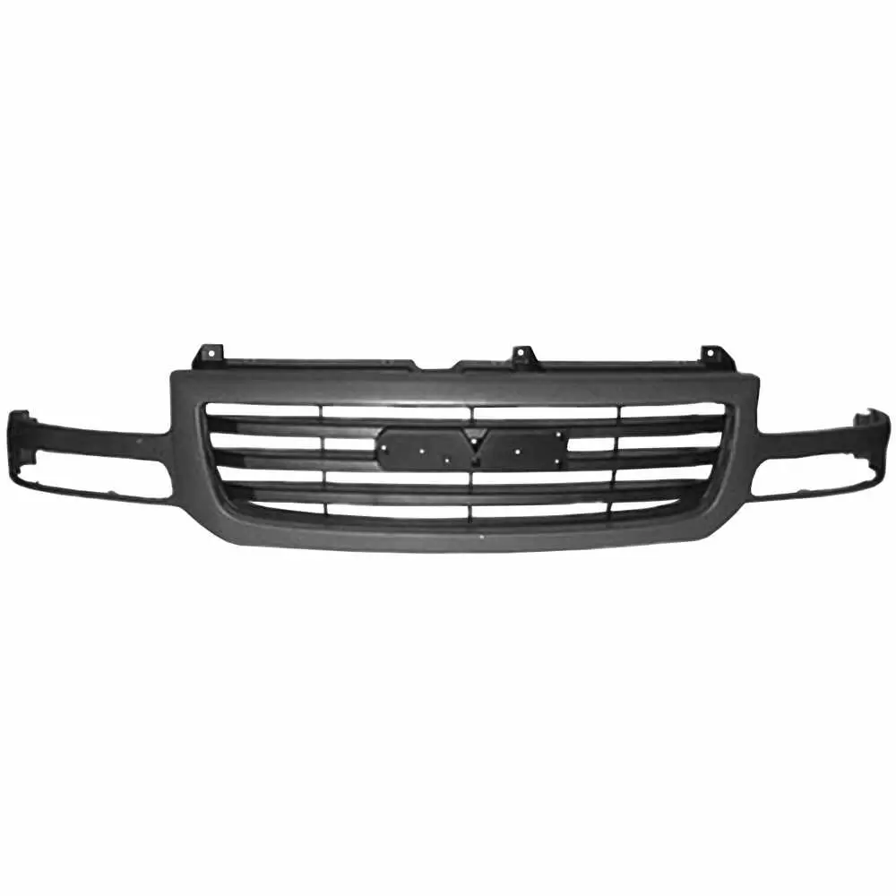 2007 GMC Pickup 2007 Classic 1500 Grille Black and Dark Gray