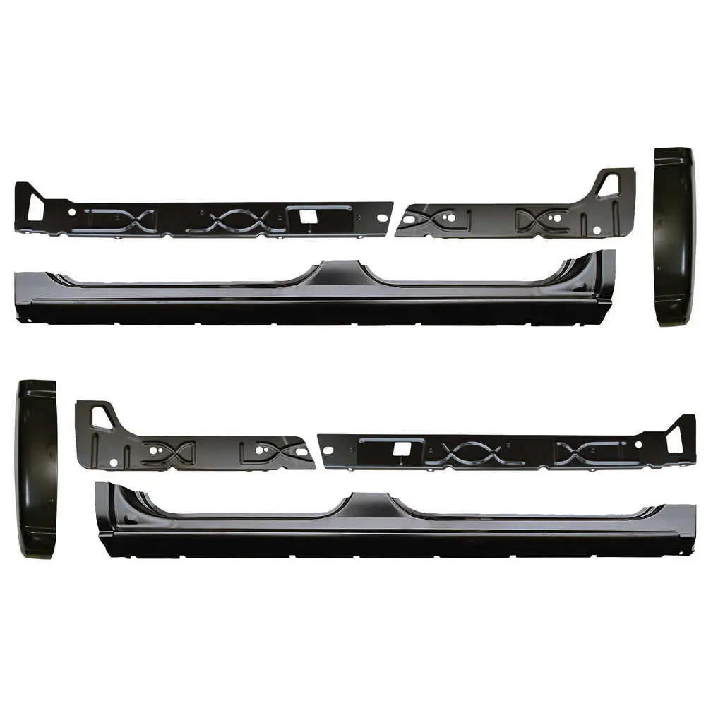 2007 GMC Pickup 2007 Classic 4 Door Crew Cab Inner & Outer Rockers & Cab Corner Kit