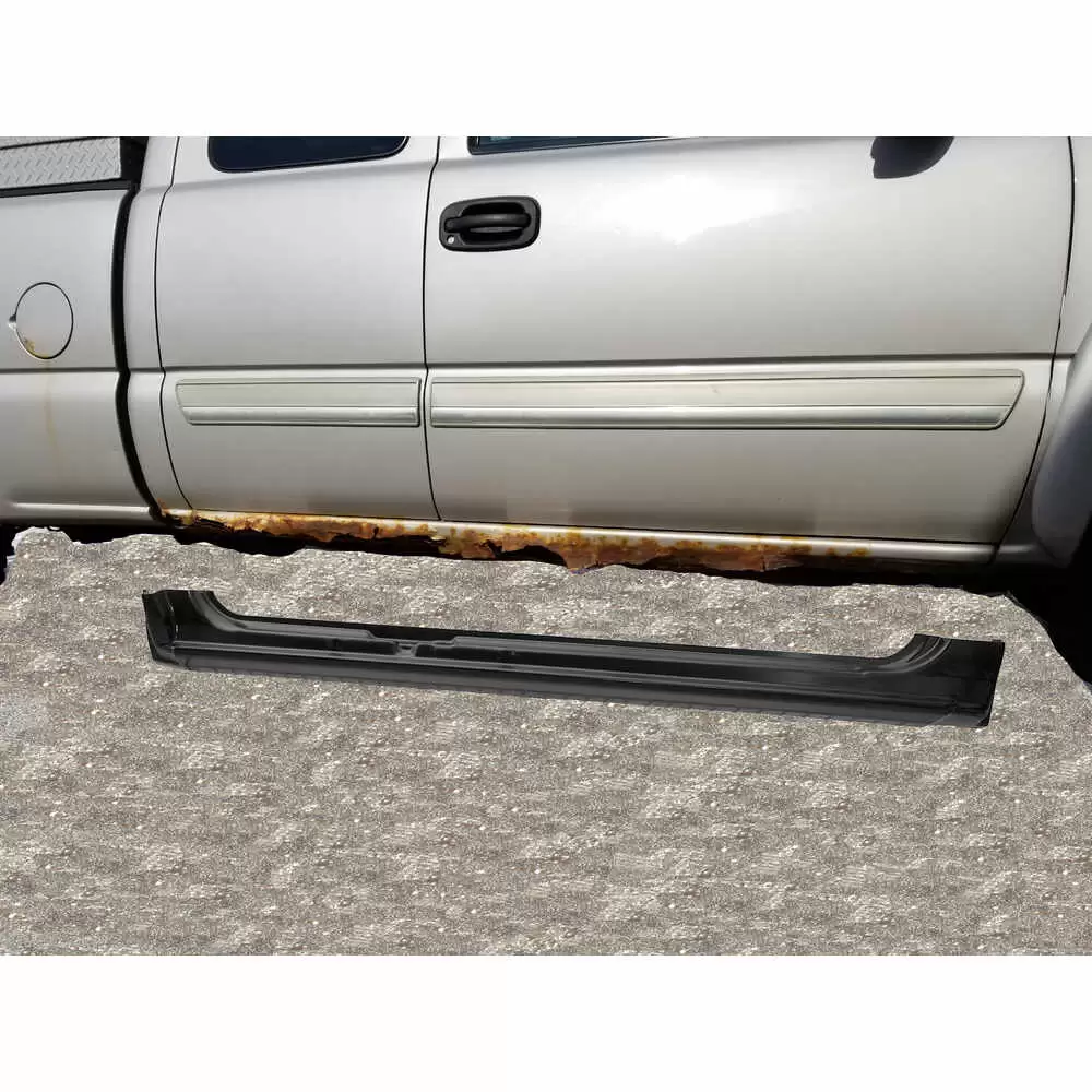 2007 GMC Pickup 2007 Classic 4 Door Extended Cab OE Style Rocker Panel - Right Side
