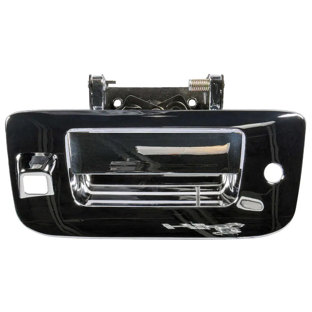 2008-2008 GMC Pickup Sierra 2500/3500 HD Tailgate Handle & Bezel Kit Chrome with Key & Camera Hole