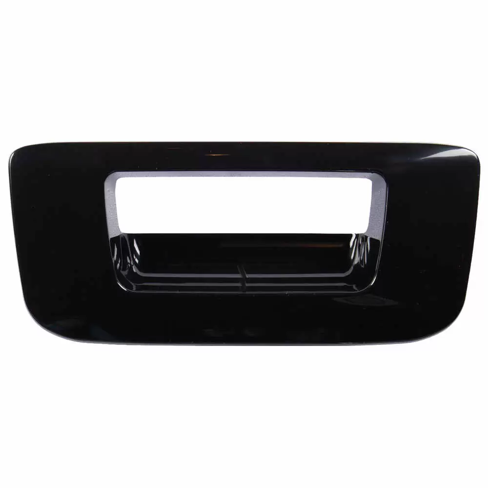 2008-2008 GMC Pickup Sierra 2500/3500 HD Tailgate Handle Bezel, Smooth Black, without Key/Camera Hole 0864-412