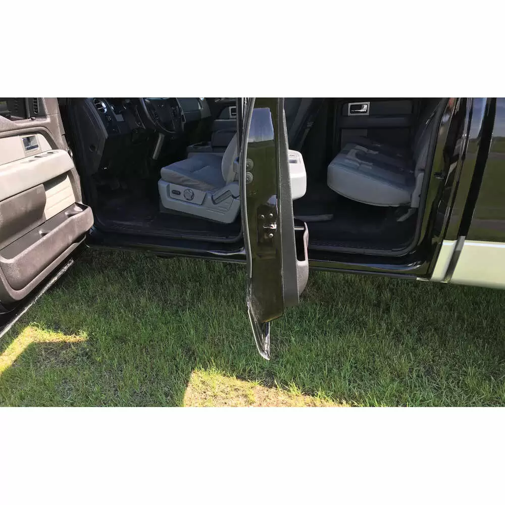2009-2014 Ford F150 Pickup Truck Crew Cab Slip-On Rocker Panel - Right Side