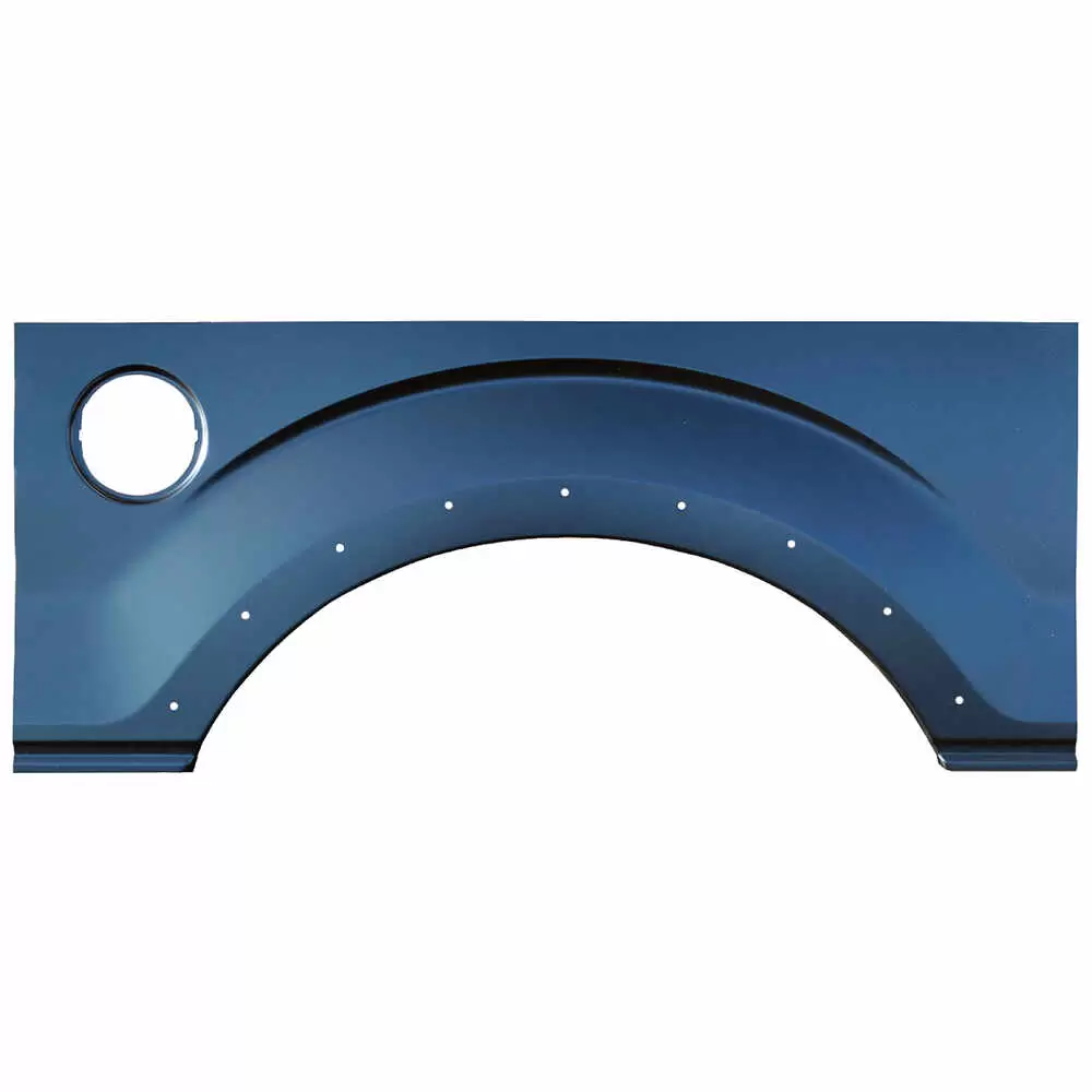 2009-2014 Ford F150 Pickup Truck Rear Upper Wheel Arch with Molding Holes - Left Side