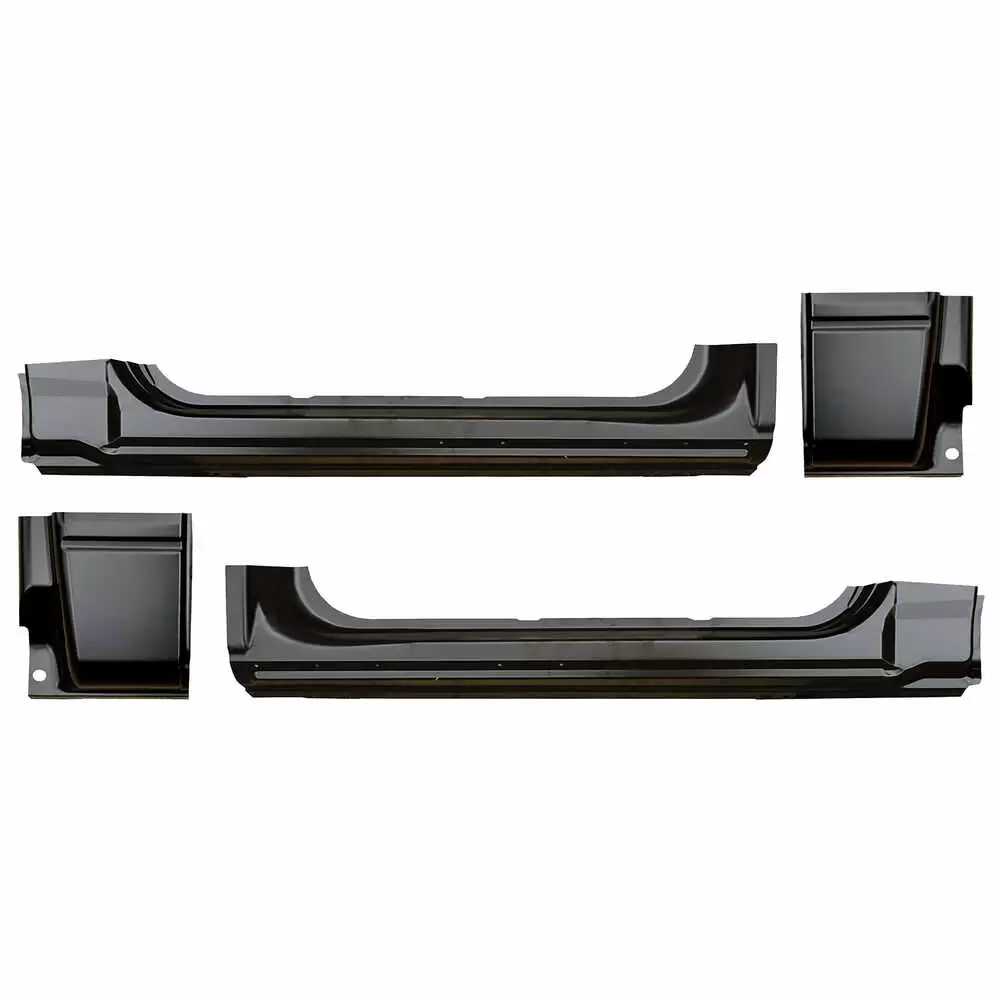 2004-2008 Ford F-150 Crew Cab Rocker Panels & Cab Corners – Steel, MCHP N0575140LRCC