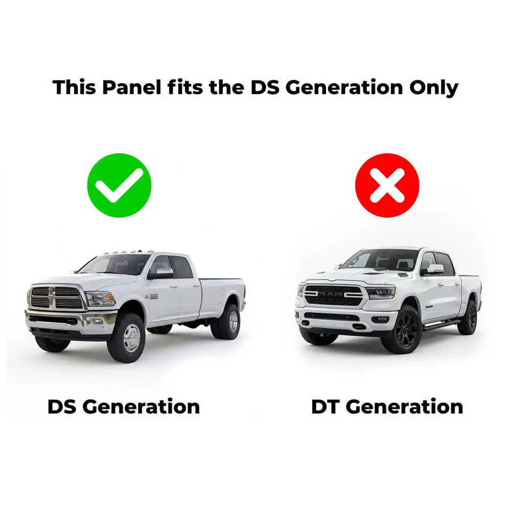 2009-2018 Dodge Ram 1500 Pickup Truck Short Bed Rear Quarter Lower Front Section