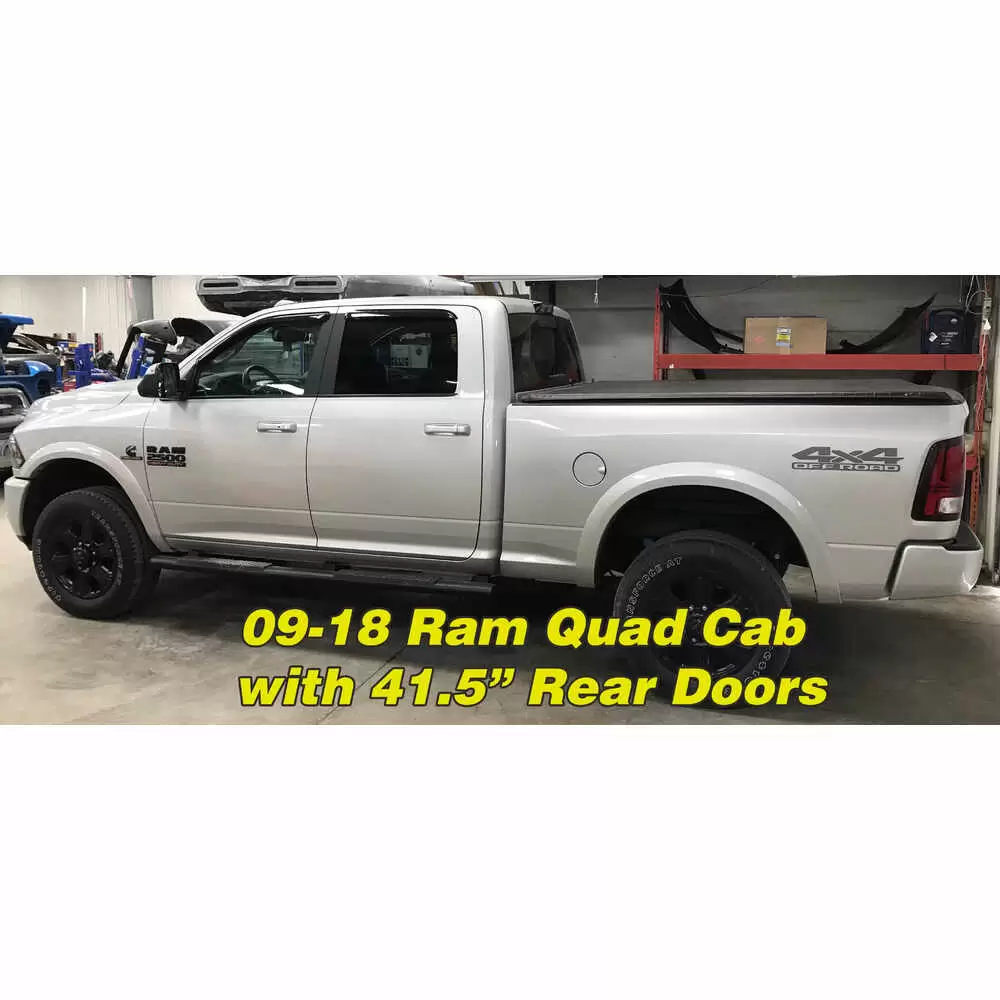 2009-2018 Dodge Ram 3500 Pickup Truck Crew Cab Rocker Panel with 41.5" rear doors - Left Side
