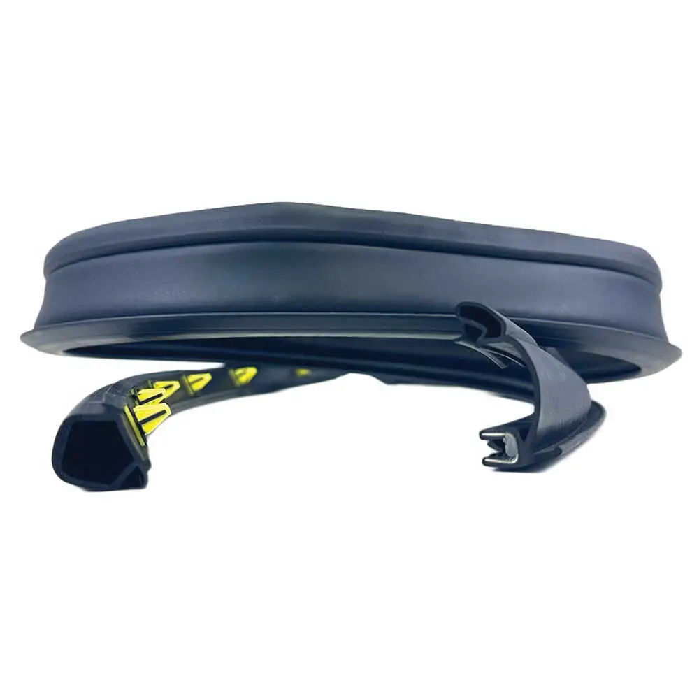 2010-2014 GMC Pickup Sierra 1500/2500/3500 Regular Cab Drip Rail Weatherstrip, - Right Side