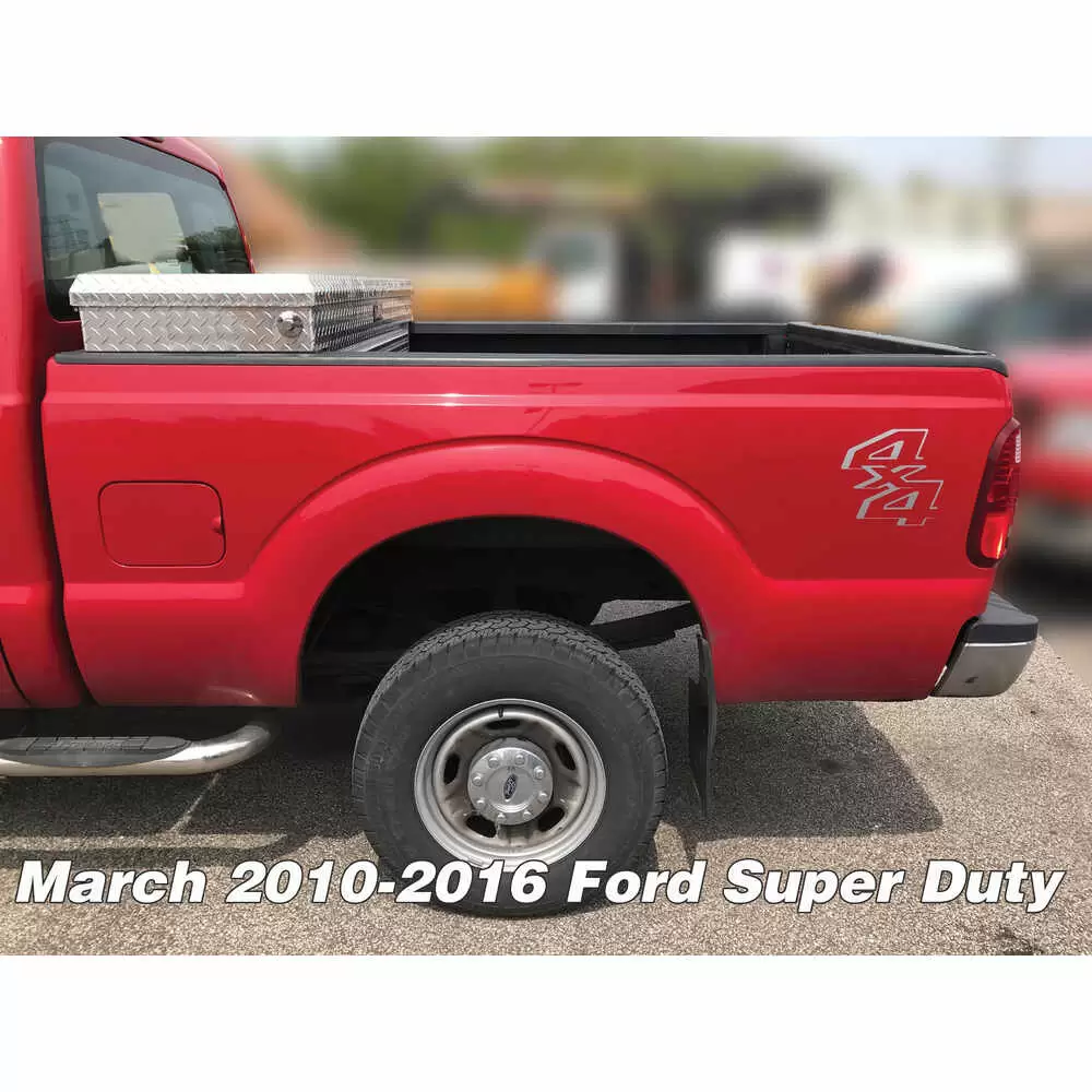 2010-2016 Ford F250 Pickup Rear Quarter Lower Rear Section - 6' & 8' Bed - Right Side