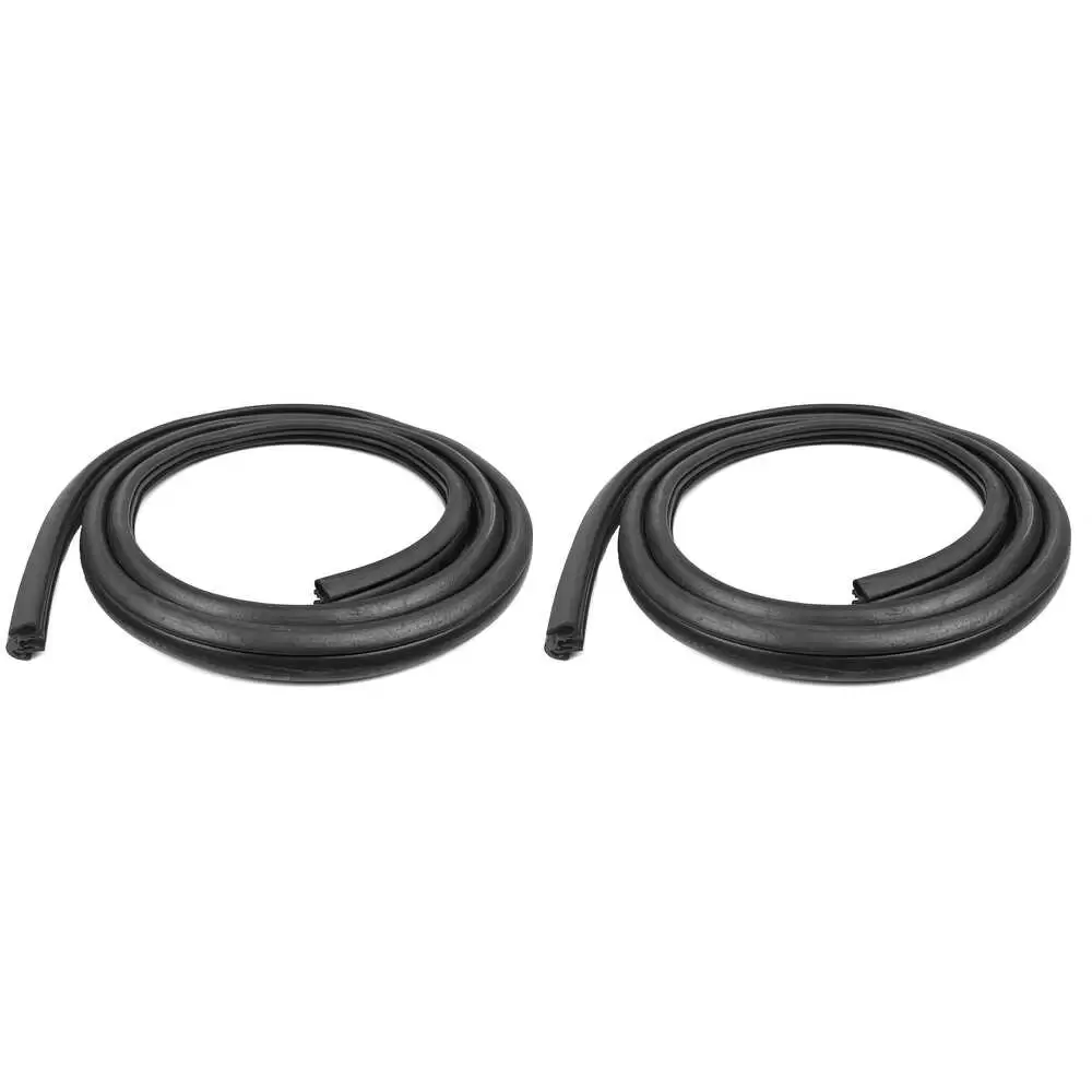 2012-2012 Dodge Ram 1500 Pickup Truck Quad Cab Rear Door Seal on Body Kit - 2 Pcs