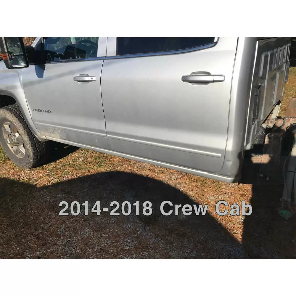 2014-2018 Chevrolet Pickup Silverado Crew Cab Rocker Panel - OE Style - Left Side