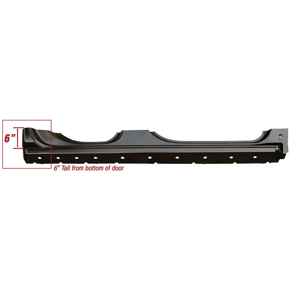 2014-2018 Chevrolet Pickup Silverado Double Cab Rocker Panel - OE Style  - Left Side