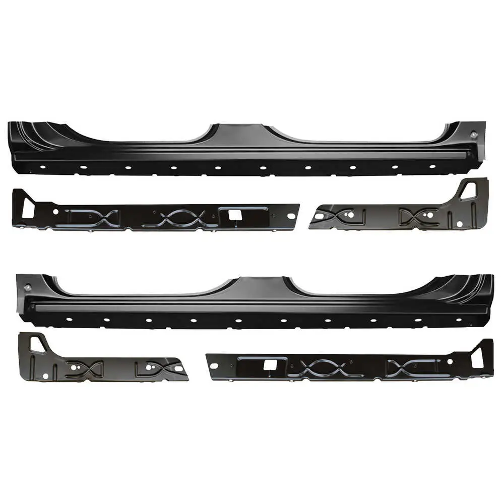 2014-2018 GMC Pickup Sierra Crew Cab Inner & Outer Rocker Kit - OE Style