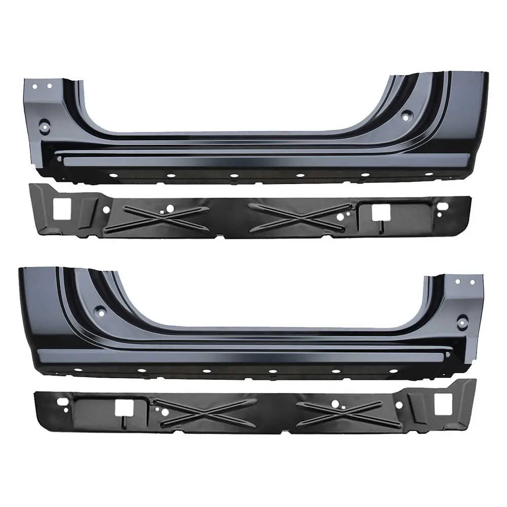 2014-2018 GMC Pickup Sierra Regular Cab Inner & Outer OE style Rocker panel kit, 2-door