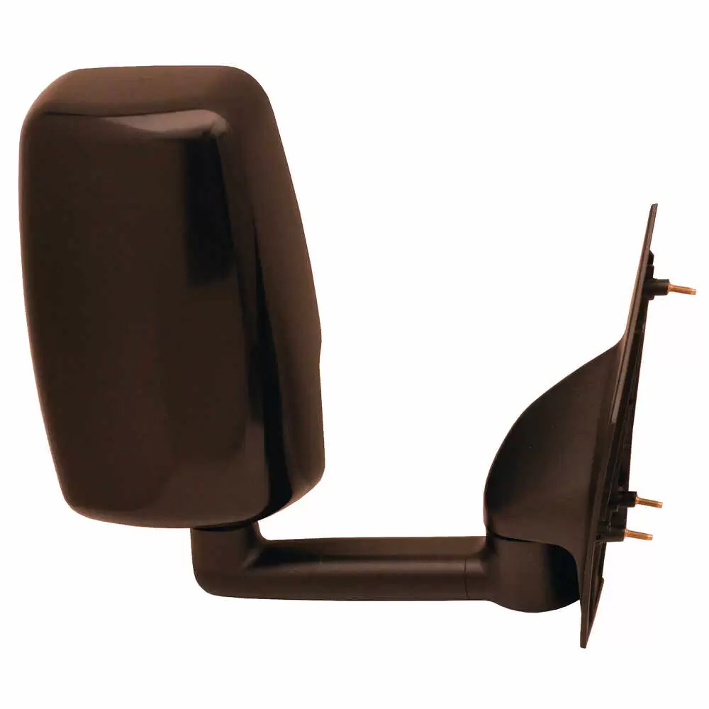 2020 Deluxe Manual Mirror Assembly for 86" Body, Black - Right/Passenger Side