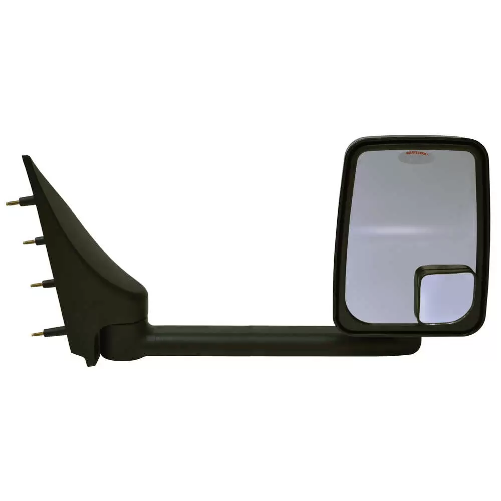 2020 Standard Mirror Assembly for 96" Body Width that fits 1997-On G3500 Express, Savana Vans & Cutaways - Black - Fits GM - Right Side Velvac 714558
