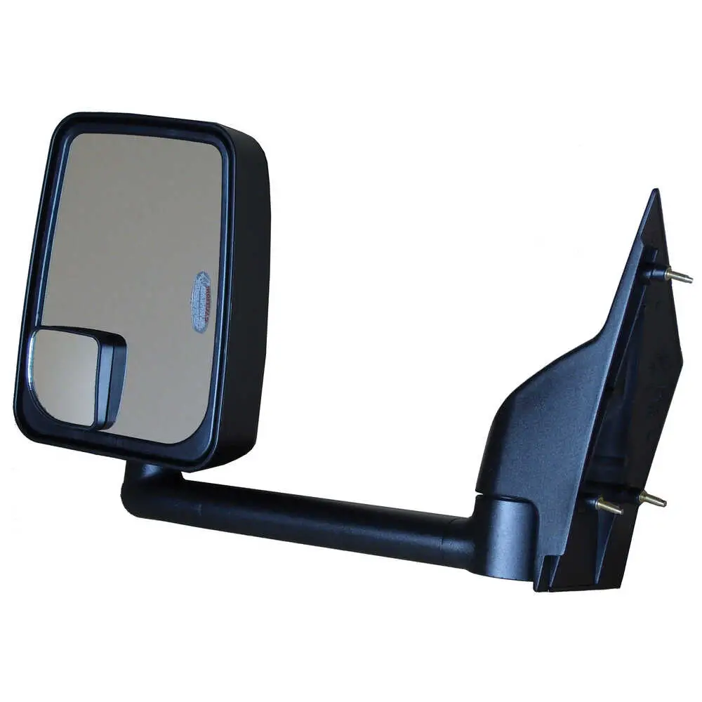 2020 Standard Remote Mirror Head Assembly with Light for 102" Body - Driver side - Black - Left Side Velvac 714573
