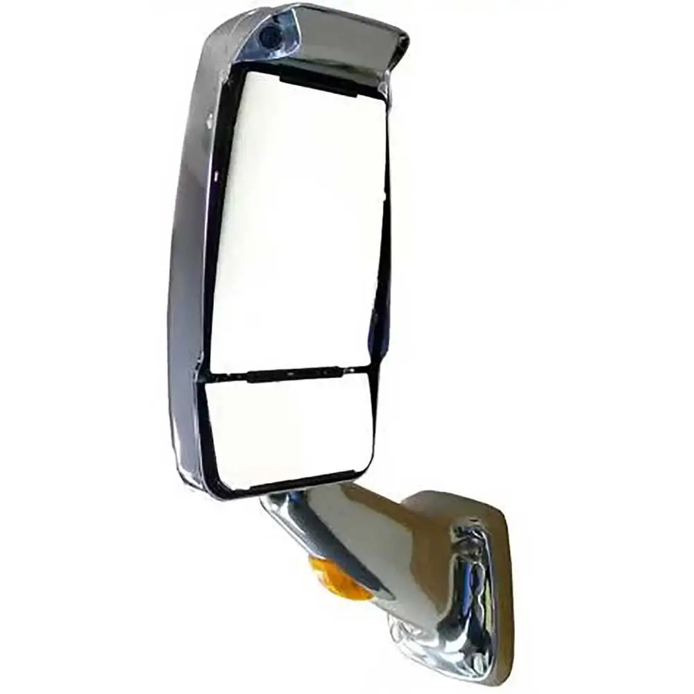 2025 Euromax System, Camera, Chrome/Black, Lighted Arm, Left Side. - Heated Glass