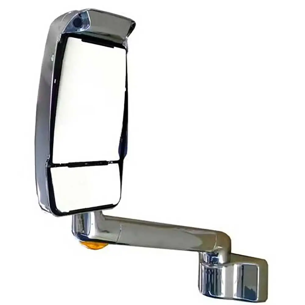 2030 Euromax System Head, Camera, Chrome, 17" Lighted Arm, Left Side - Heated Glass