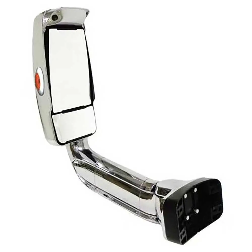 2030XL Euromax System Head, Camera, Chrome Head, 12" Lighted Arm, Left Side - Heated Glass