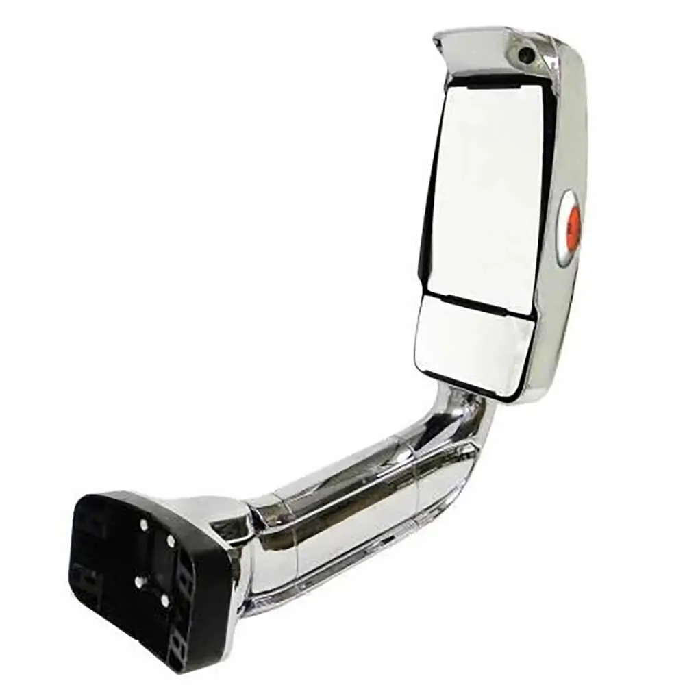 2030XL Euromax System Head, Camera, Chrome Head, 12" Lighted Arm, Right Side - Heated Glass