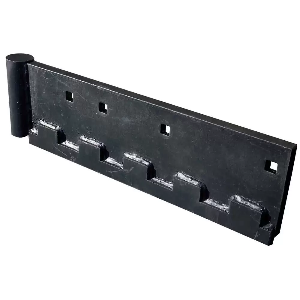 22" x 6" x 3/4" Right Curb Guard for Highway Punch Cutting Edges - Hardox with Carbide Insert and Curb Bar