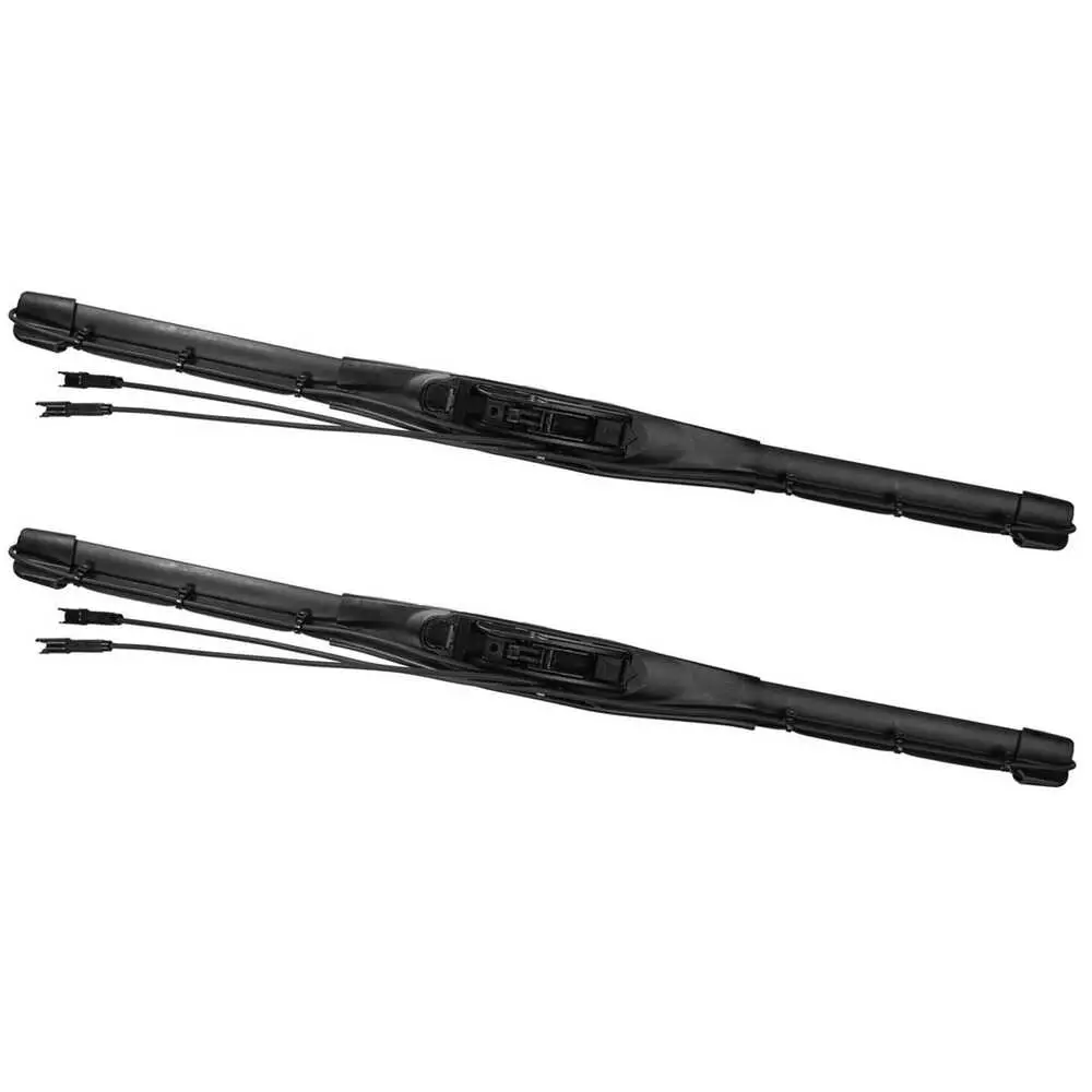 24" Heated Wiper Blade Kit - J Hook, Beam Style