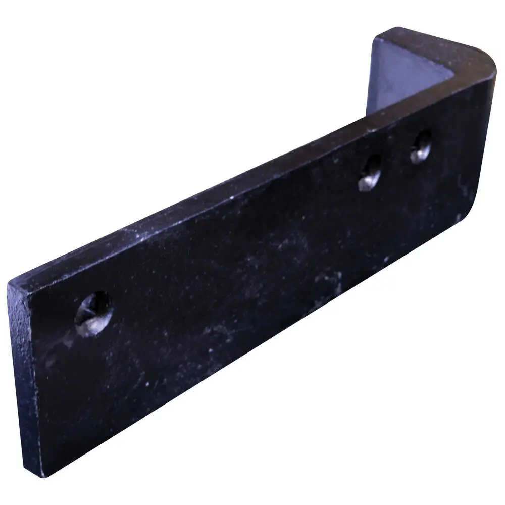 24" x 6" x 1" Extreme Duty Cast Iron Highway Punch Curb Guard - Drivers Side