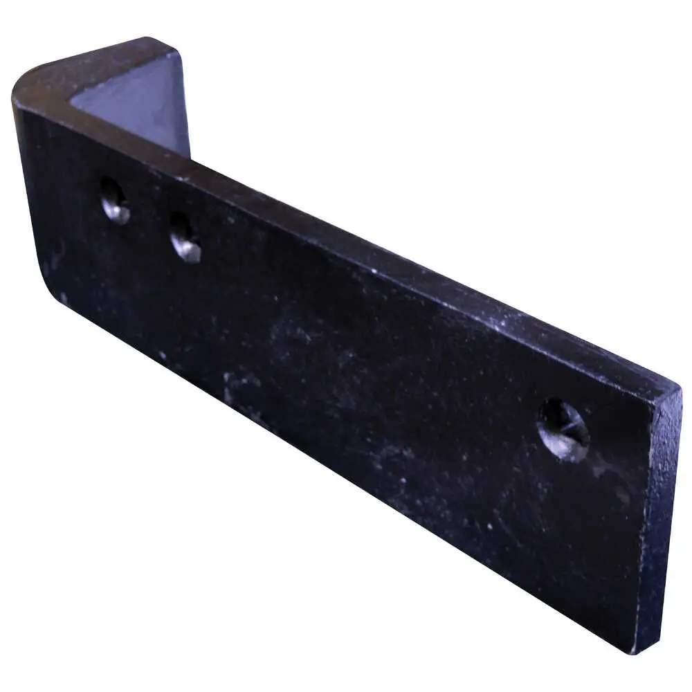 24" x 6" x 1" Extreme Duty Cast Iron Highway Punch Curb Guard - Passengers Side