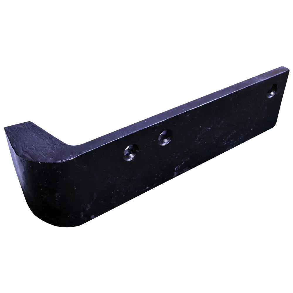 24" x 6" x 1" Super Duty Cast Iron Highway Punch Curb Guard - Passengers Side