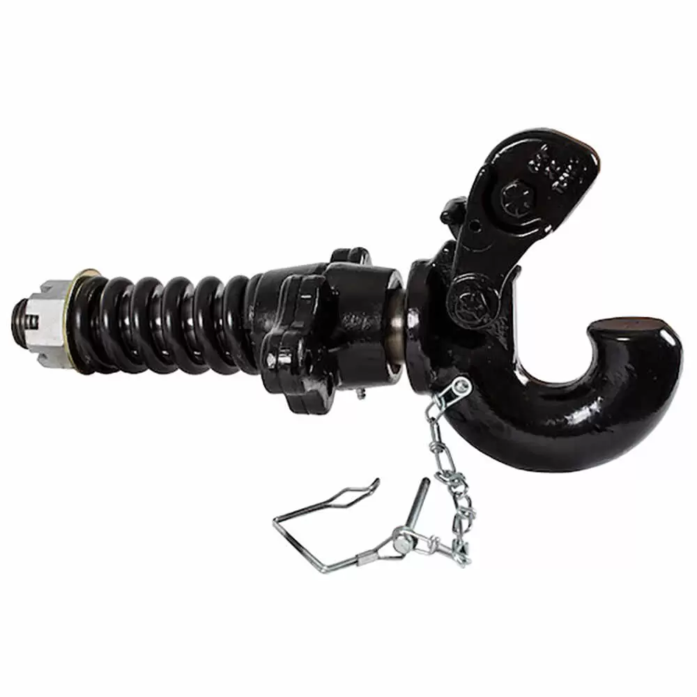 25 Ton Swivel-Type Pintle Hook, Black