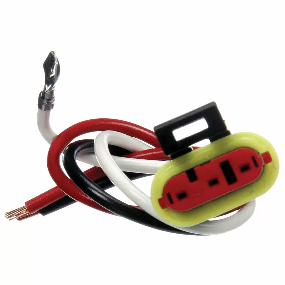 3 Wire Watertight (DryFit) STT Pigtail Connector with Blunt Cut Wire Leads