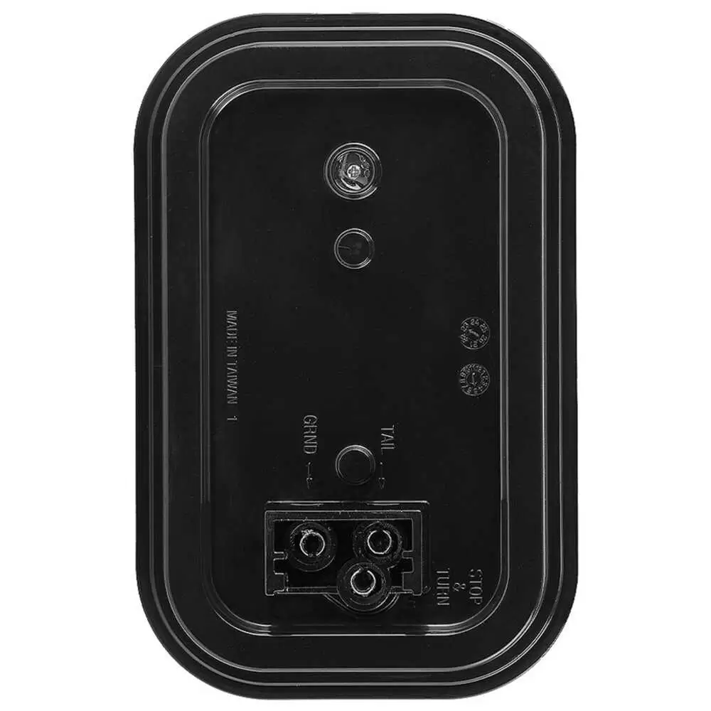 3 X 5 rectangular red with clear lens stop, turn, tail (STT) lamp