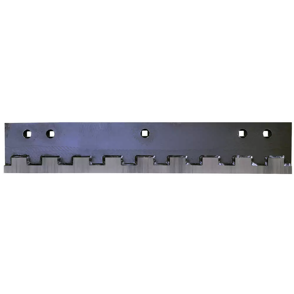 3' x 6" x 3/4" Sabre HD Carbide Highway Punch Cutting Edge with Welded Hardox Cover Blade