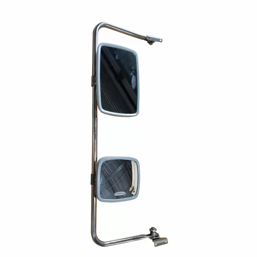 30" Left Stainless Steel Mirror Assembly with Presets - Driver side - Velvac 712369