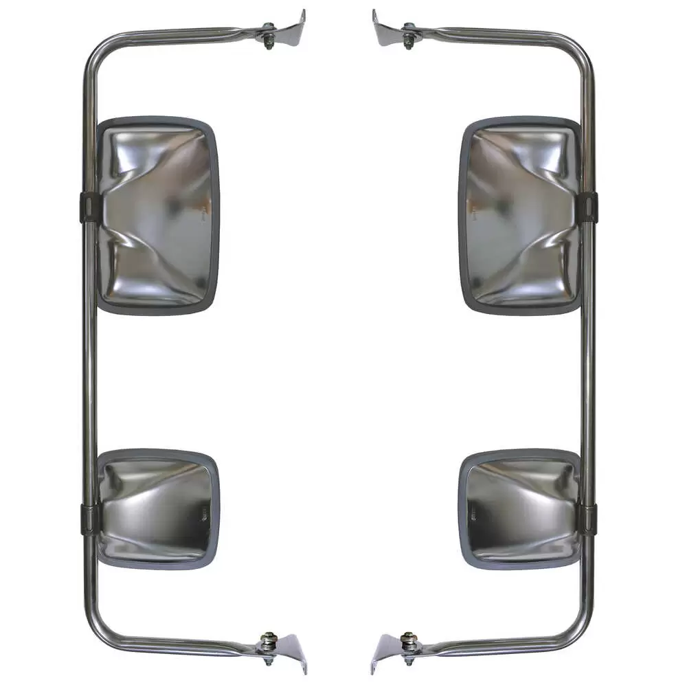 30" Stainless Steel Mirror Assembly Pair with Presets - Velvac 712369