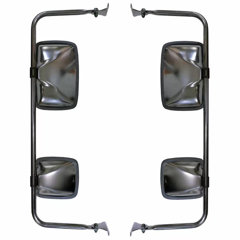 33" Stainless Steel Mirror Assembly Pair - Velvac 724008